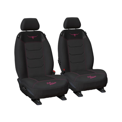 RM Williams Front Car Seat Covers Polyester, Mesh