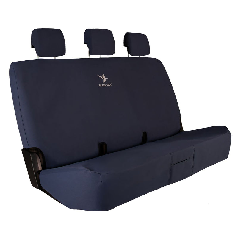 Black Duck Rear Bench Seat Cover, Canvas Navy Blue -