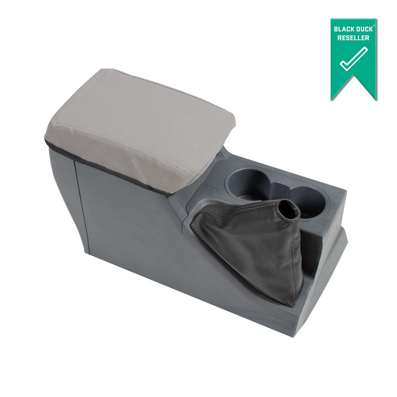 Black Duck Console Cover, Canvas, Grey - Single