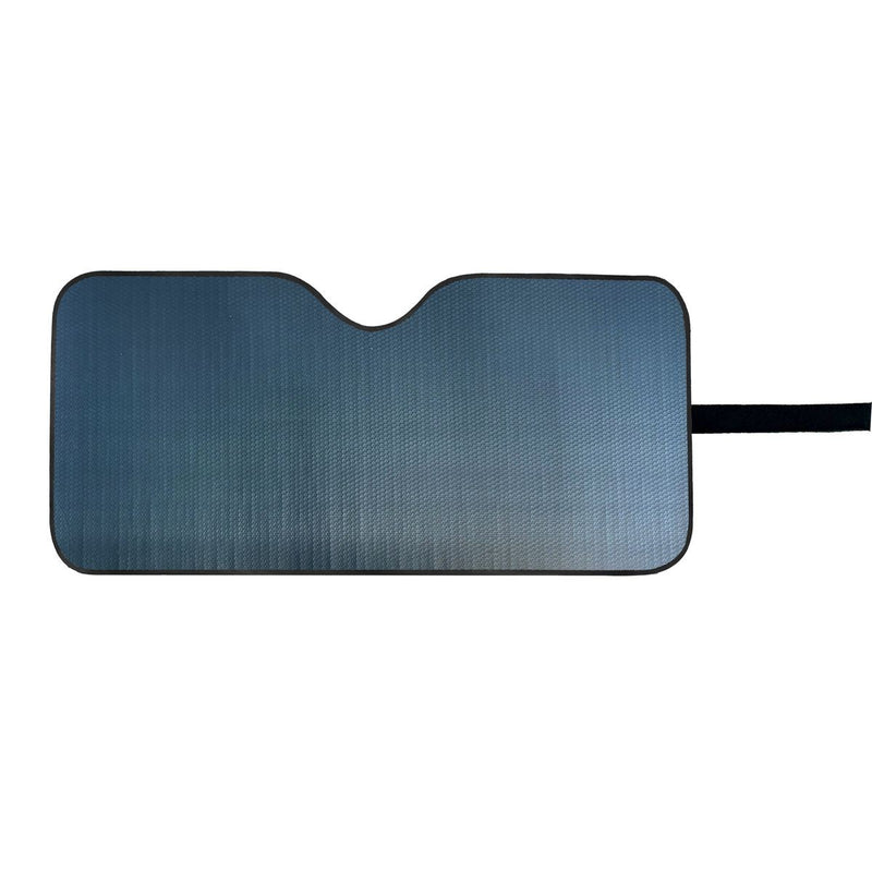 Gear Up Front Accordion Grey Car Sunshade - Medium Guscgm