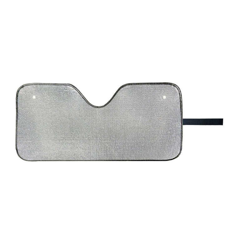 Gear Up Front Accordion Silver Car Sunshade - Large Guscsl