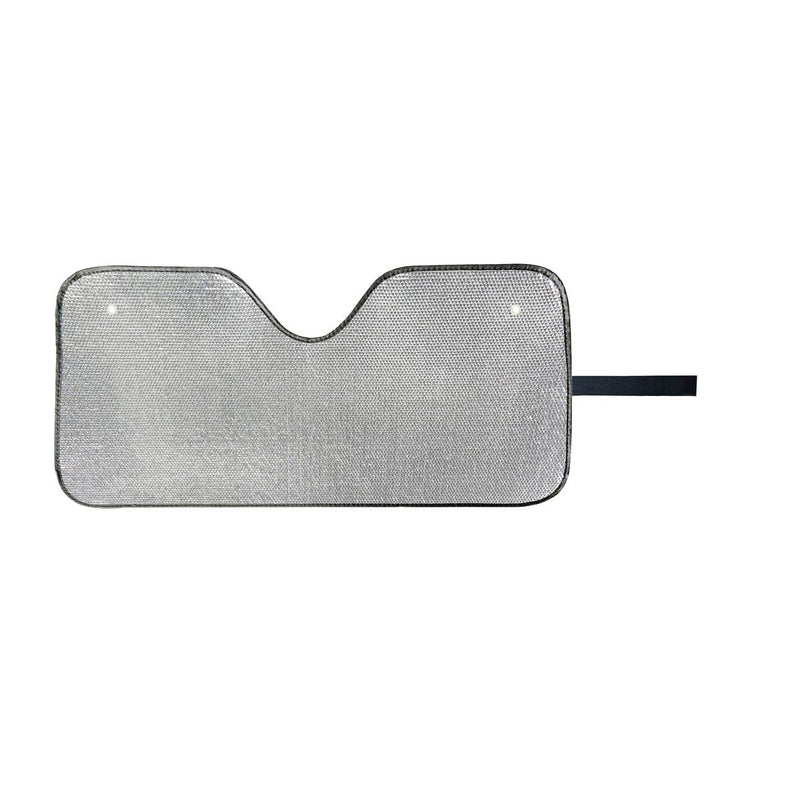 Gear Up Front Accordion Silver Car Sunshade - Medium