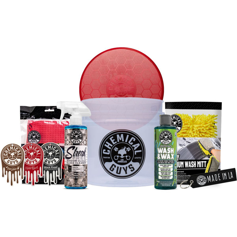 Chemical Guys Showroom Shine Car Cleaning Bucket Kit