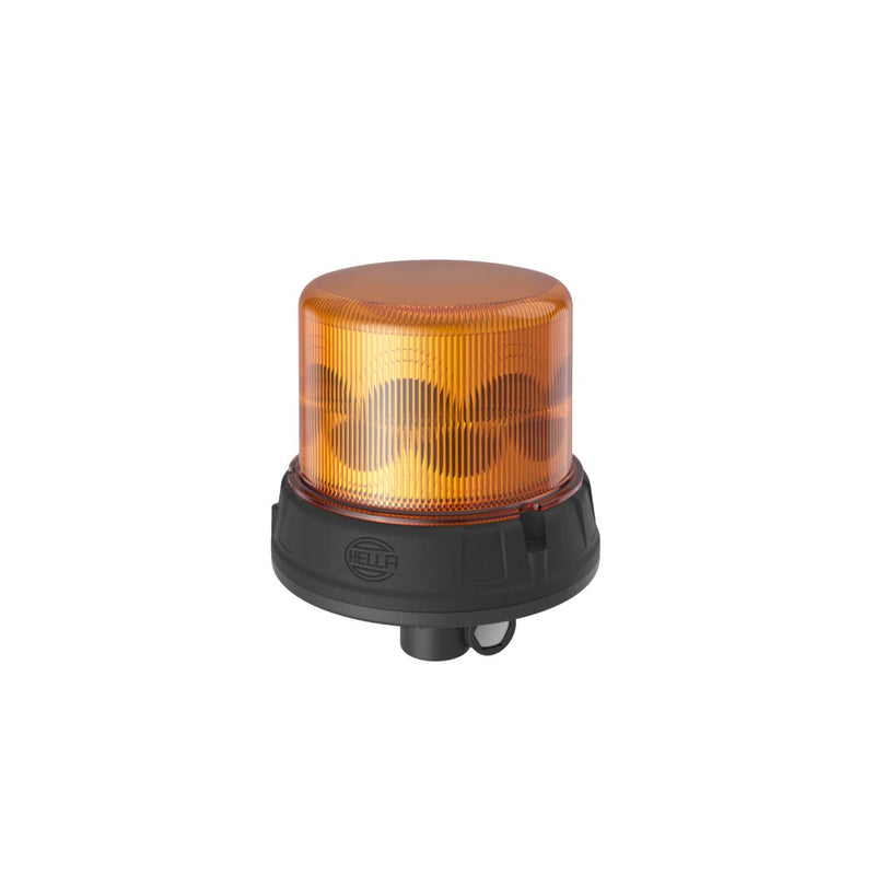 Hella K-LED 80 Amber Flashing Pipe Mount Beacon
