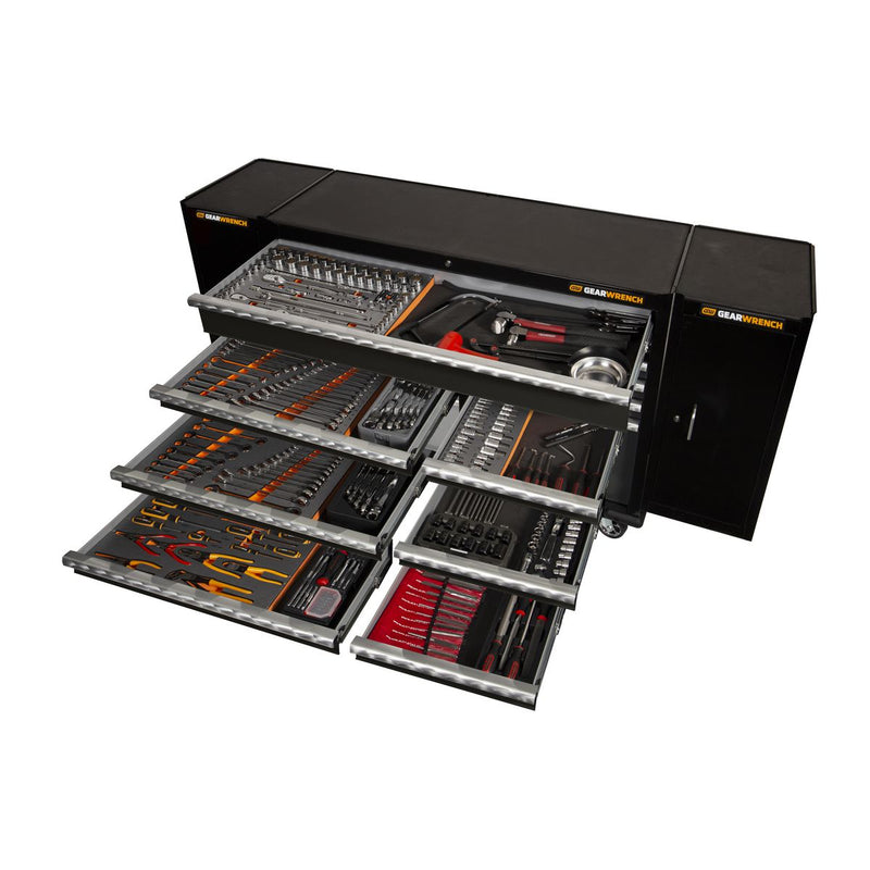 Gearwrench 323 Piece Combination Tool Kit + 58in Trolley