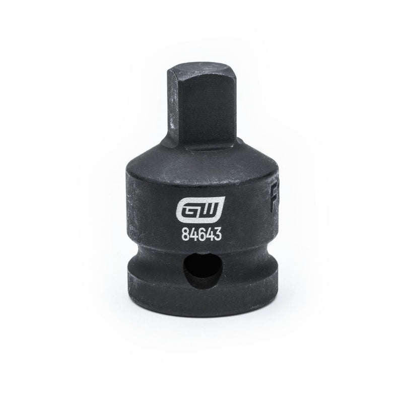 Gearwrench 1/2in Drive 1/2in F x 3/8in M Impact Adapter