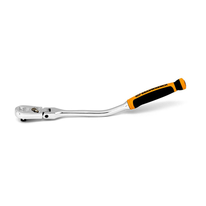Gearwrench 3/8in Drive 90-Tooth Dual Material Offset Flex