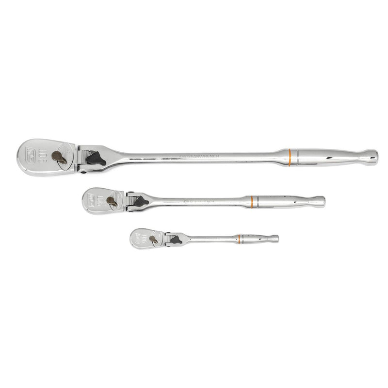 Gearwrench 3 Pc. 1/4in 3/8in & 1/2in Drive 90-Tooth