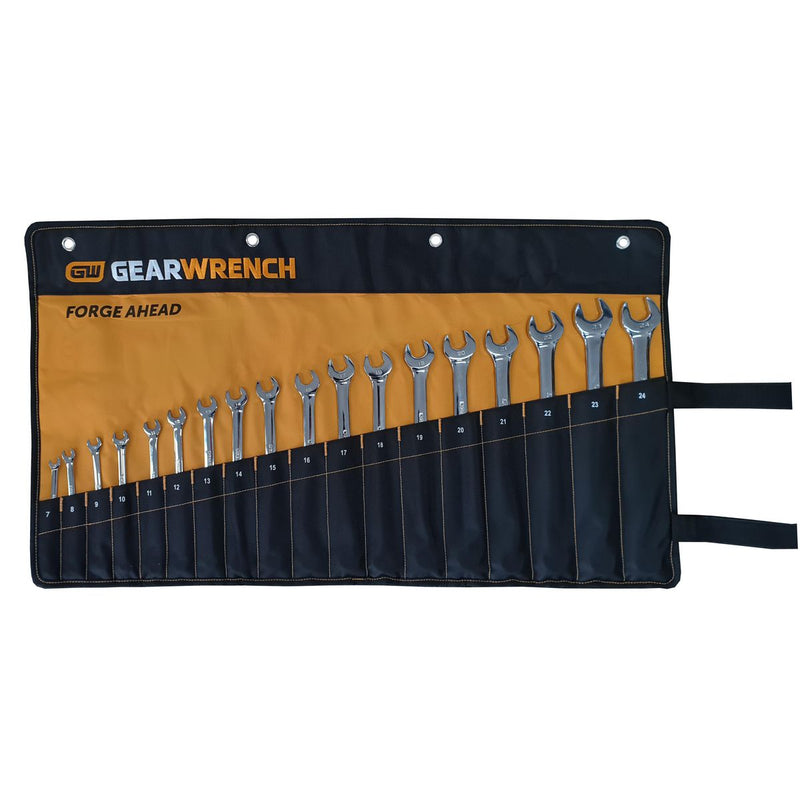 Gearwrench 18 Pc. 12 Point Metric Long Pattern