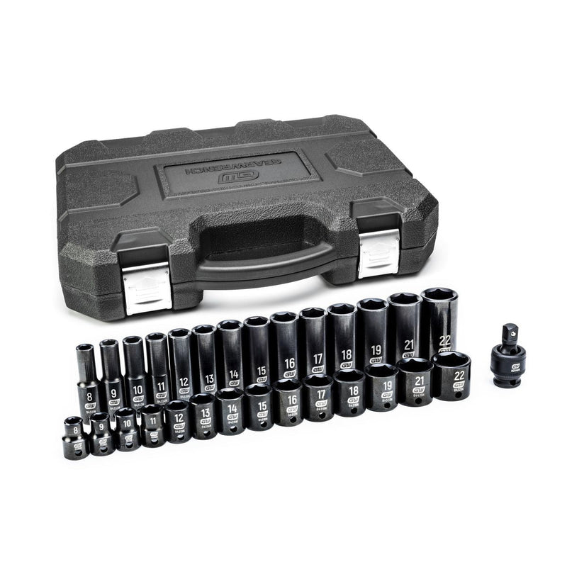 Gearwrench 29 Pc. 3/8in Drive 6 Point Standard & Deep