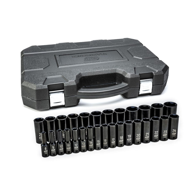 Gearwrench 29 Pc. 1/2in Drive 6 Point Deep Impact Metric