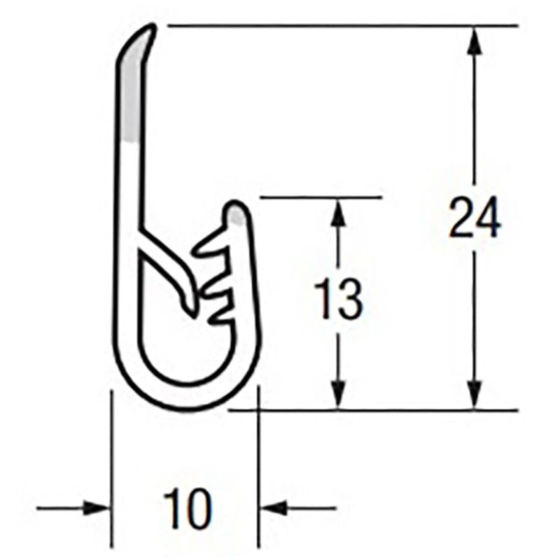 Proflex Pinchweld PVC Medium with PVC Flap 60-062