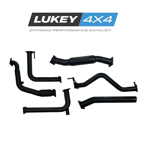 Lukey 4x4 Exhaust System for Nissan Navara D40 2.5 with