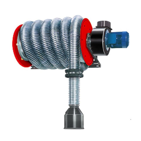 Aerservice Vehicle Exhaust Fume Extraction Hose Reel and
