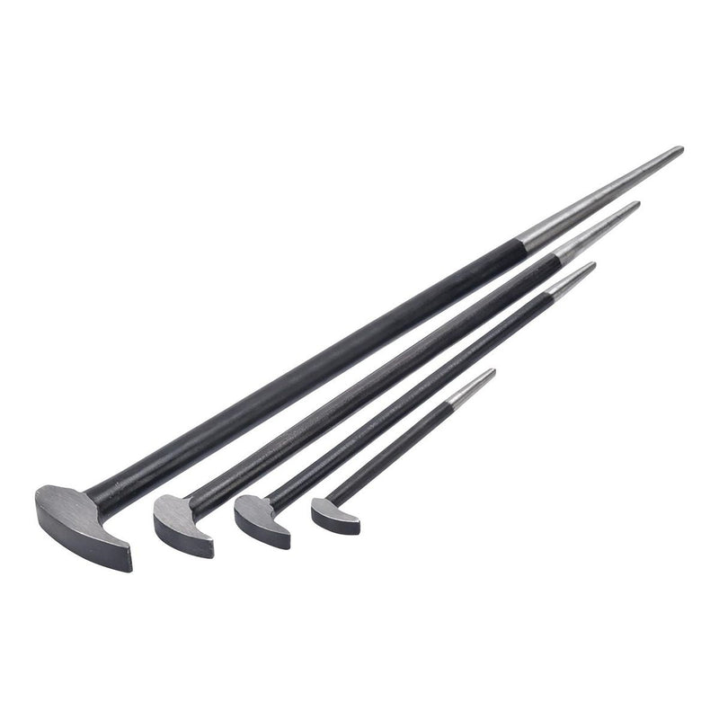 Groz Roll Head Pry Bar Set (4 PCE) ET8024