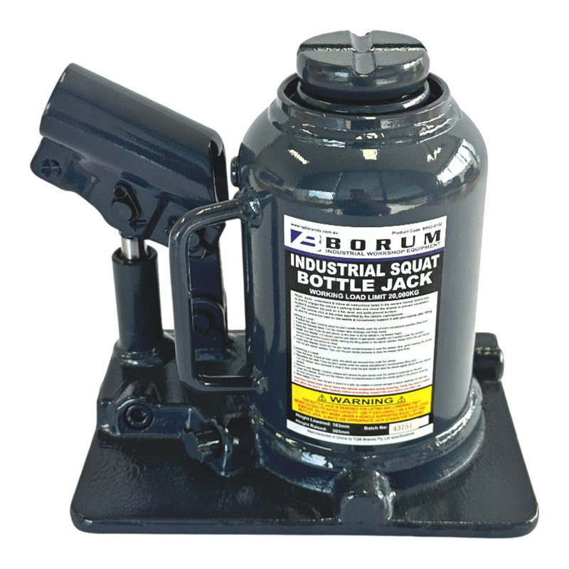 Borum Bottle Jack Squat - 20,000kg 183-305mm Height