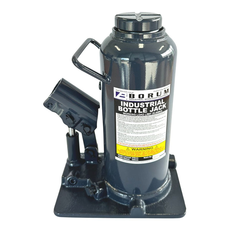 Borum Bottle Jack - 20,000kg 270-420mm Height BR02-0110