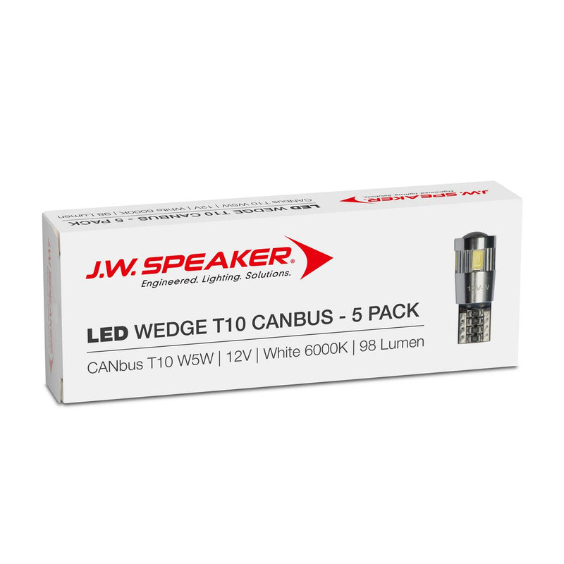 JW Speaker LED T10 Canbus Bulk Pack 990114-5