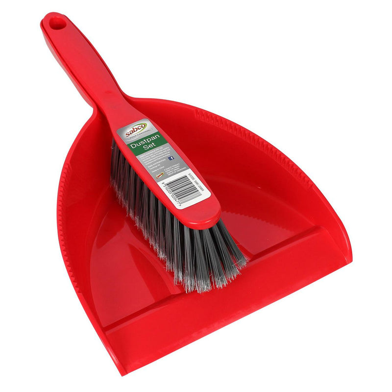 Sabco Pro Dustpan Set - Red