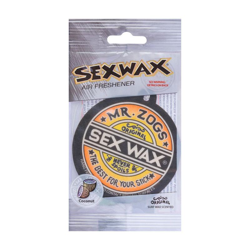 Sexwax Hanging Air Freshener - Coconut 1pk ZM09COCO