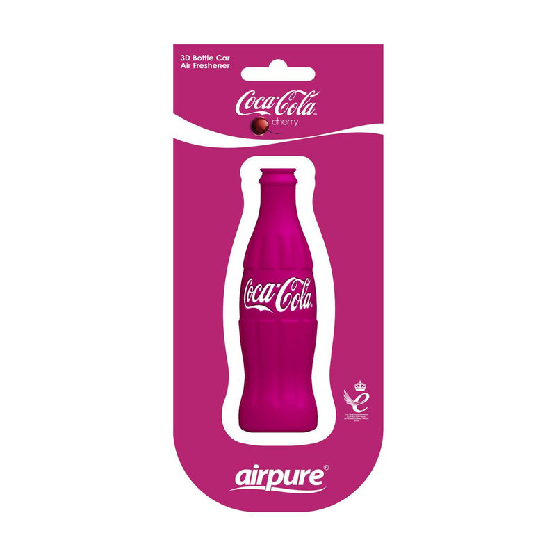 Coca-Cola 3D Bottle Hanging Air Freshener - Cherry 1pk