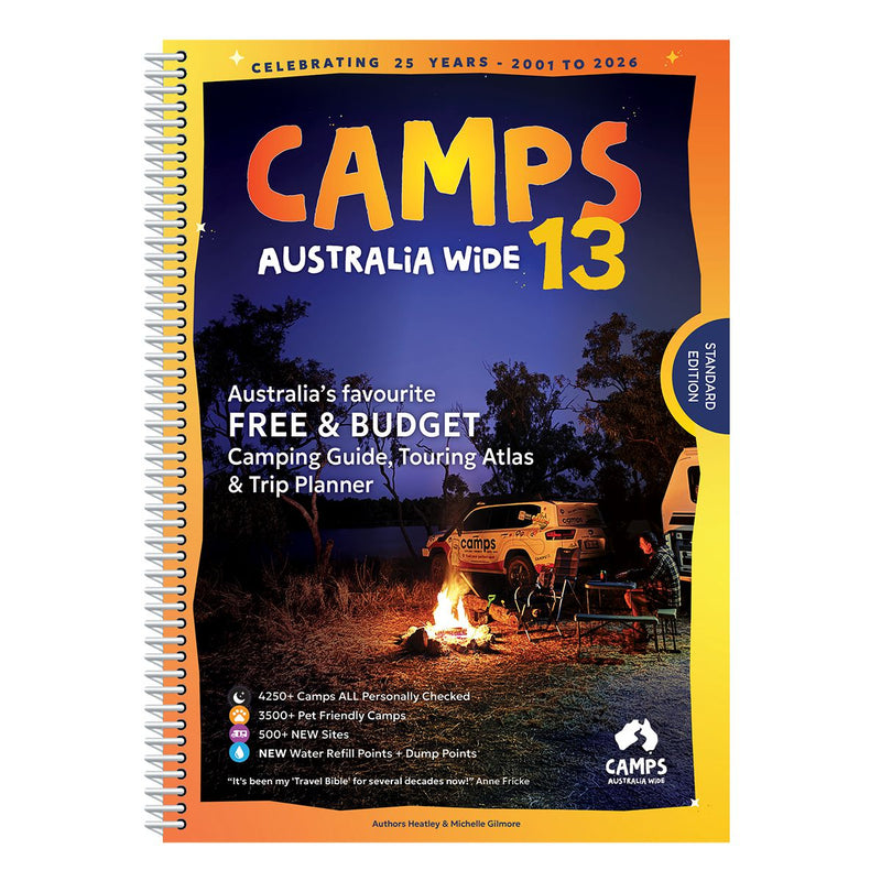 Hema Maps Camps 13 Standard Edition (A4)