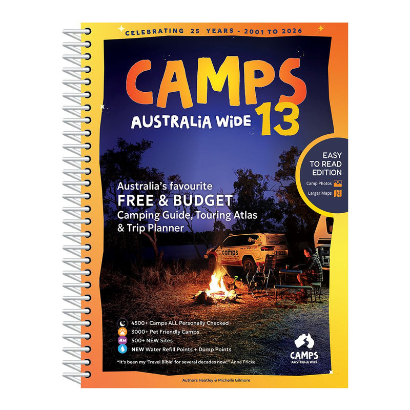 Hema Maps Camps 13 Large Format (B4)