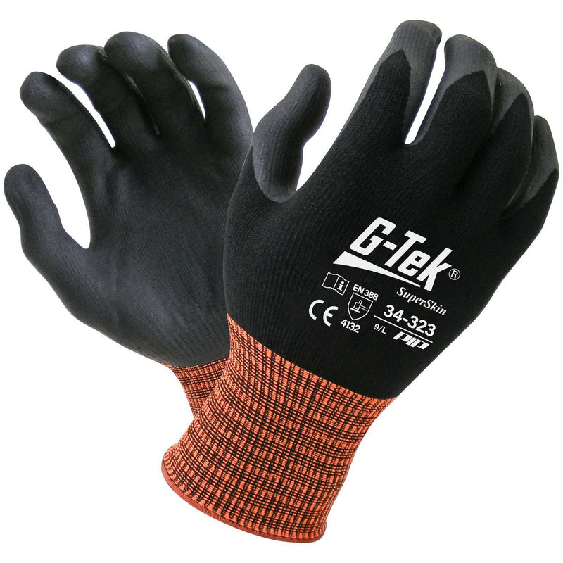 Prochoice Glove G-Tek Superskin Black Size 9 34-323_9