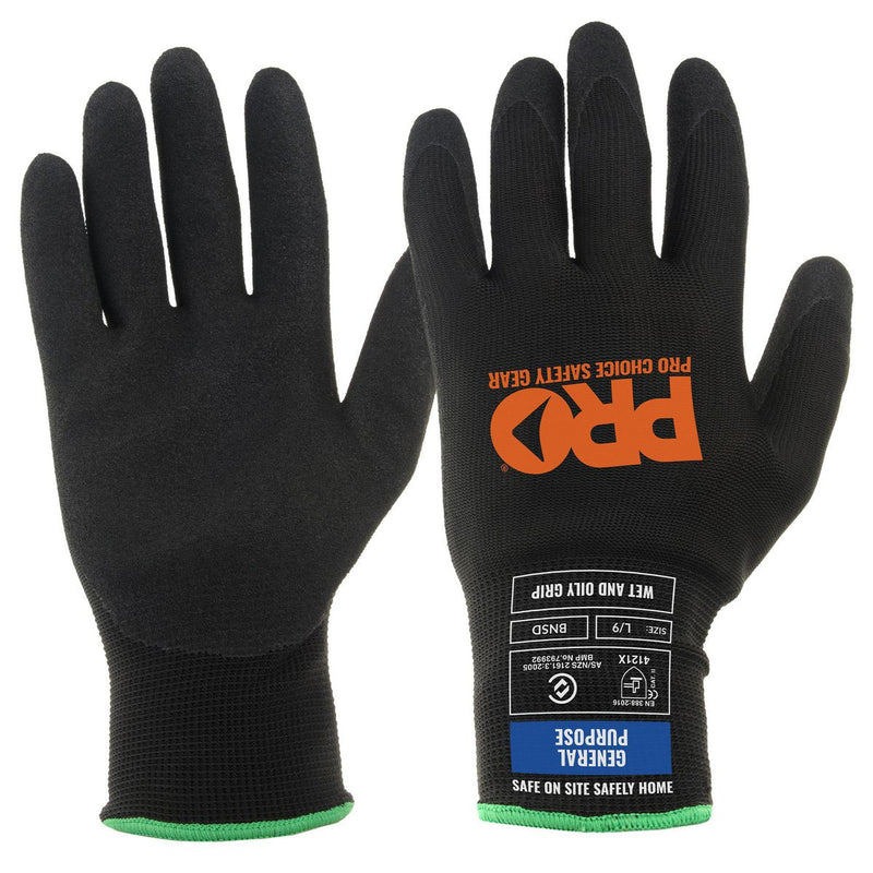 Prochoice Prosense Sand Grip Gloves Size 8 BNSD_8