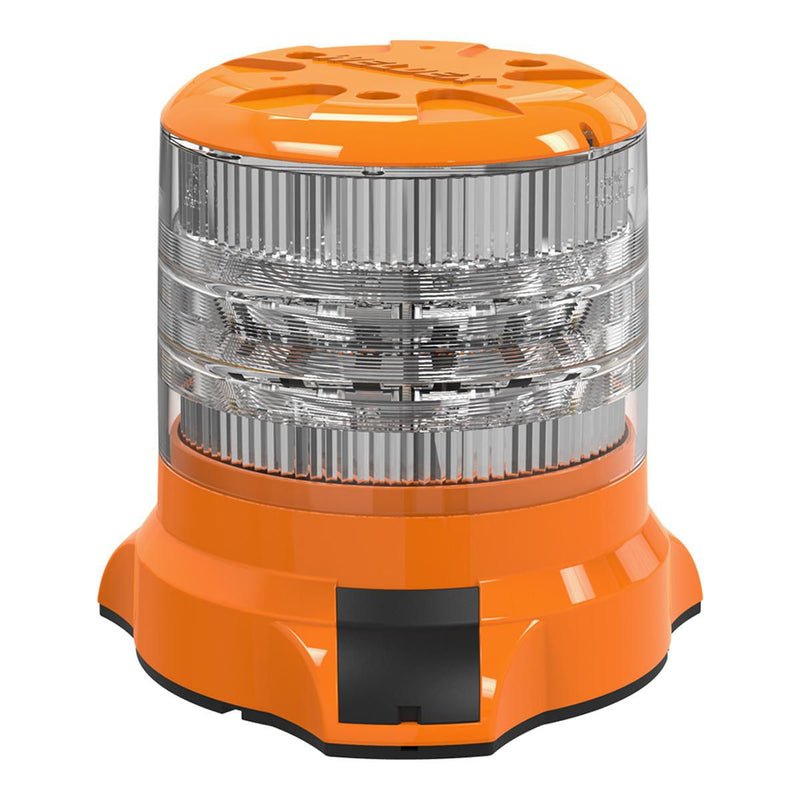 Weldex Dual Colour Beacon 75W Amber-Blue Wdbl-90R75W-BA
