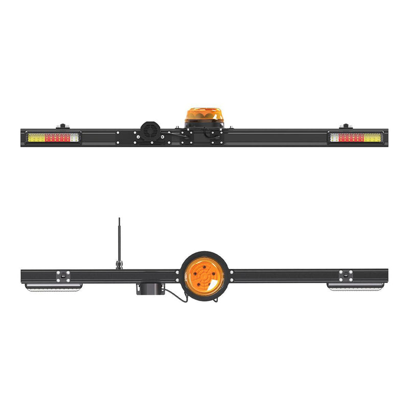 Weldex Mine Bar Small Beacon No Worklights Wdmb-1B2T1R
