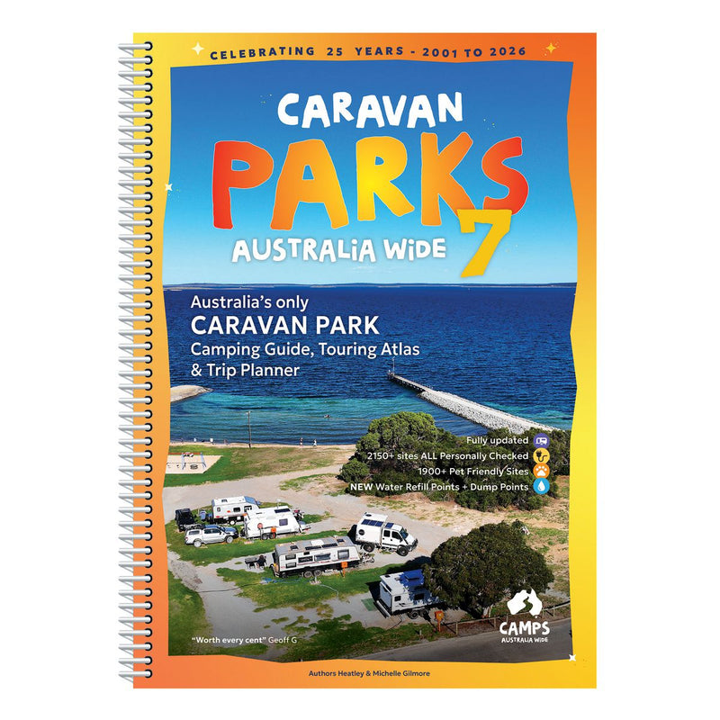 Hema Caravan Parks 7 - A4 9781764164016