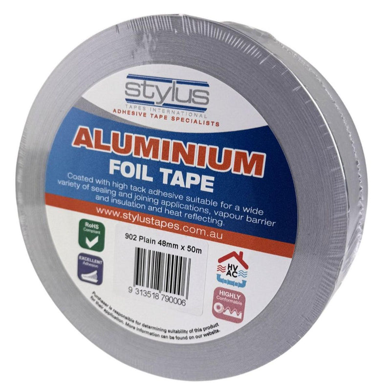 Stylus Alumnium Foil Tape 50mm x 50m 6111-R