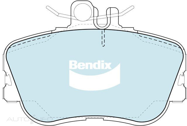 Bendix Brake Pads Euro Front Mercedes-Benz W124 - DB1295EURO+