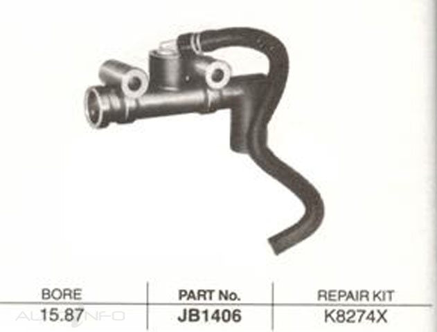 Protex Clutch Master Cylinder Mazda Ford T Series - JB1406
