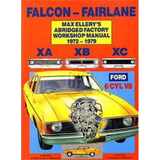 Ellery Publication Falc/Fairl 1972-79 Workshop Manual EPF2