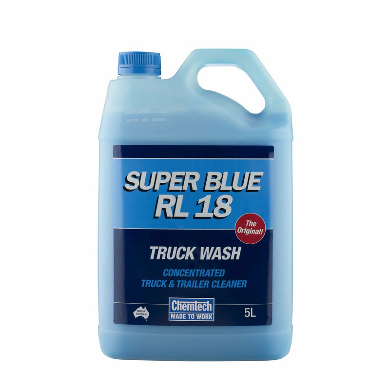 Chemtech Super Blue RL18 Truck Wash Concentrate 5L