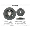 Powerbond OEM Replacement Harmonic Balancer HB1049N