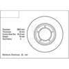 DBA Standard Brake Rotor Single 300mm Front DBA086