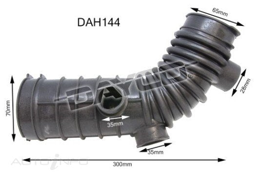 Dayco Air Intake Hose Toyota Cam ACV36 - DAH144