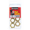 Champion Hex Nut Pack Plain UNF 1/2" 5Pk BF81