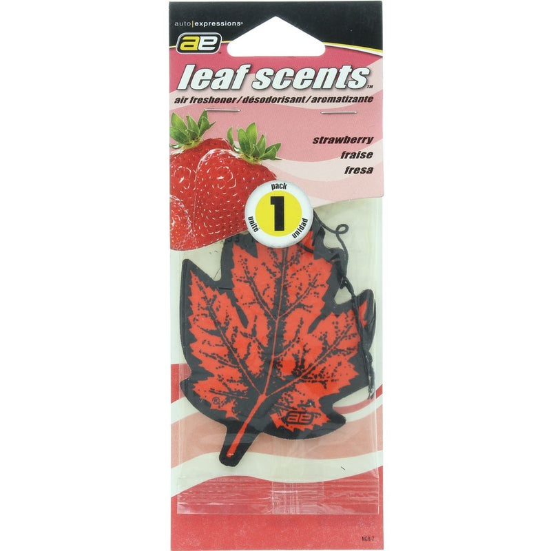 Leaf Scents Air Freshener 1pc Strawberry NOR-7