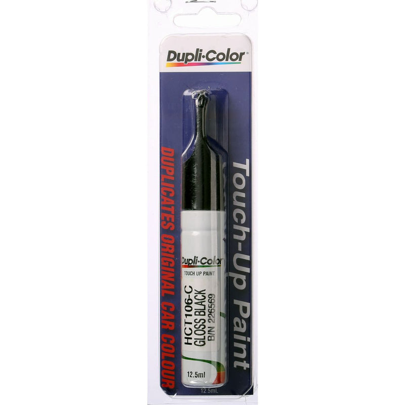 Dupli-Color Touch Up Brush Gloss Black 12.5ml HCT106-C