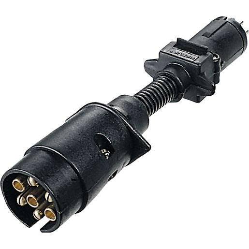 Narva Trailer Plug 7 Pin Large Round To 6 Pin Small Round