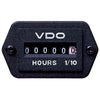 VDO Analogue Hour meter 10/80V 0-99999.9hrs 37x25mm