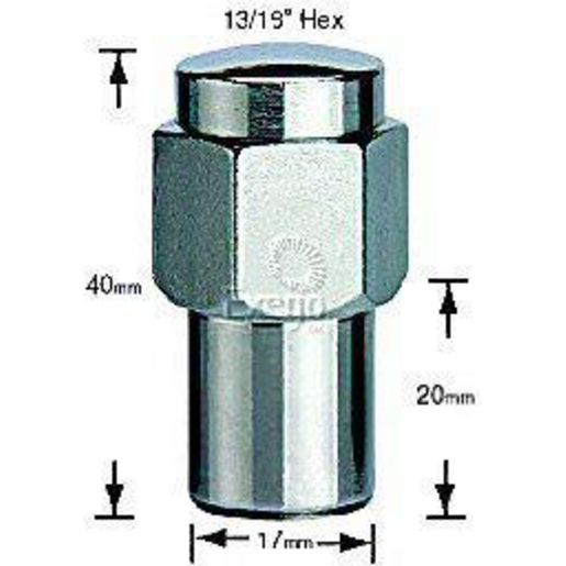 Speco Wheel Nut Set 1/2" 4 Pack WN202