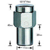 Speco Wheel Nut Set 1/2" 4 Pack WN202