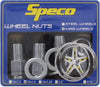 Speco Wheel Nut Set 12x1.5mm 4 Pack WN204