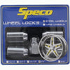 Speco Lock Nut Wheel Set 1/2" 4 Pack WN402
