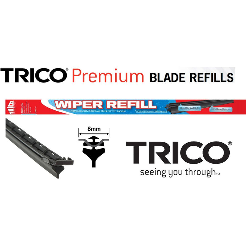 Trico Premium Wiper Refill Metal Vertabra 8mm x 560mm
